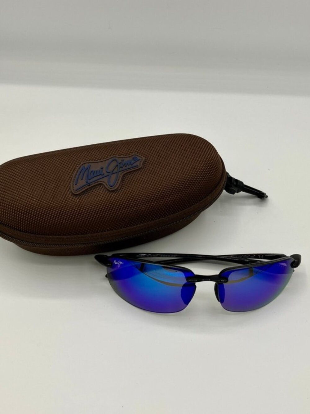 Maui Jim MJ Sport Hookipa Sunglasses with Blue Lenses